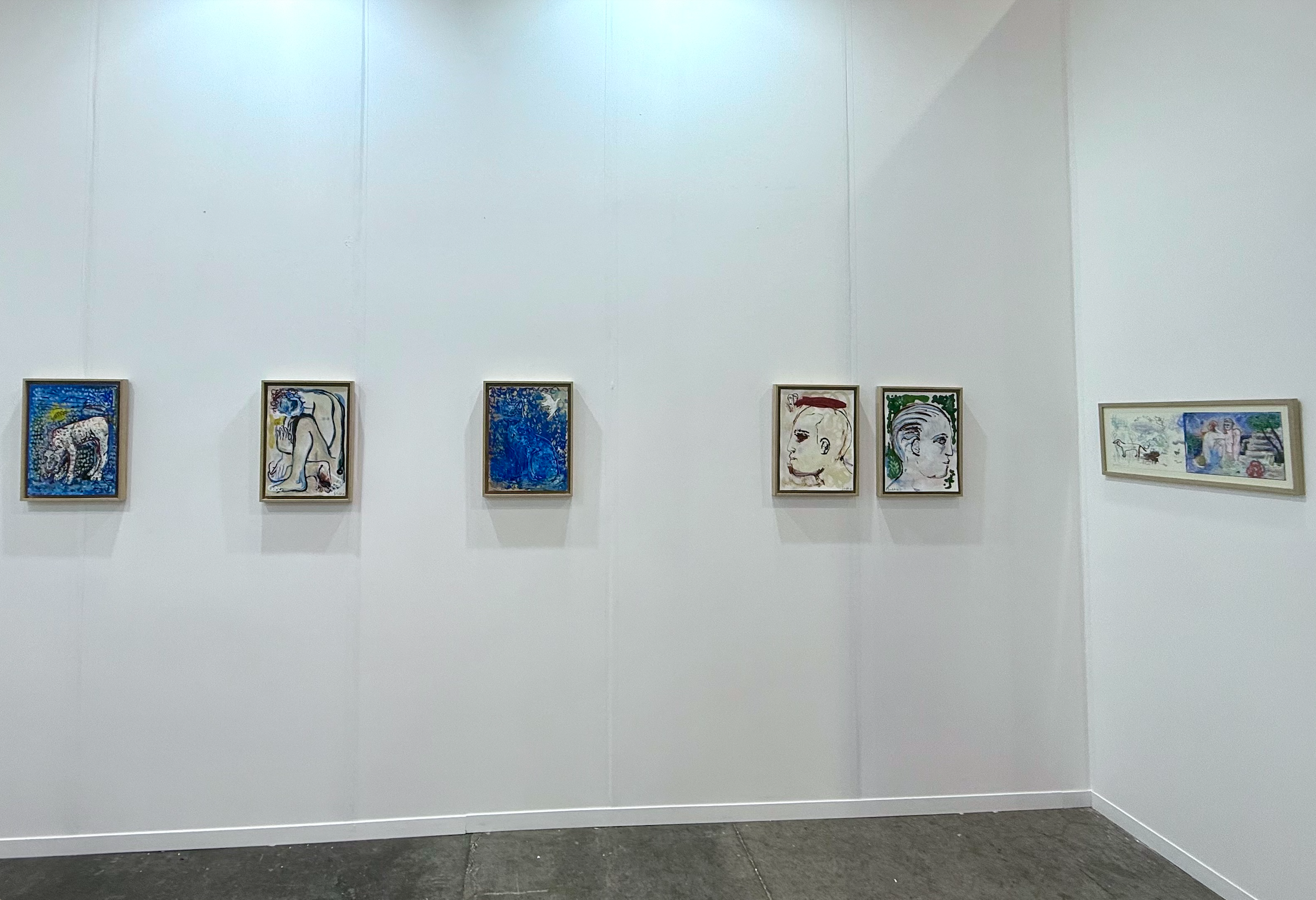 Works by Simon Buret for Galerie Nil at Zona Maco