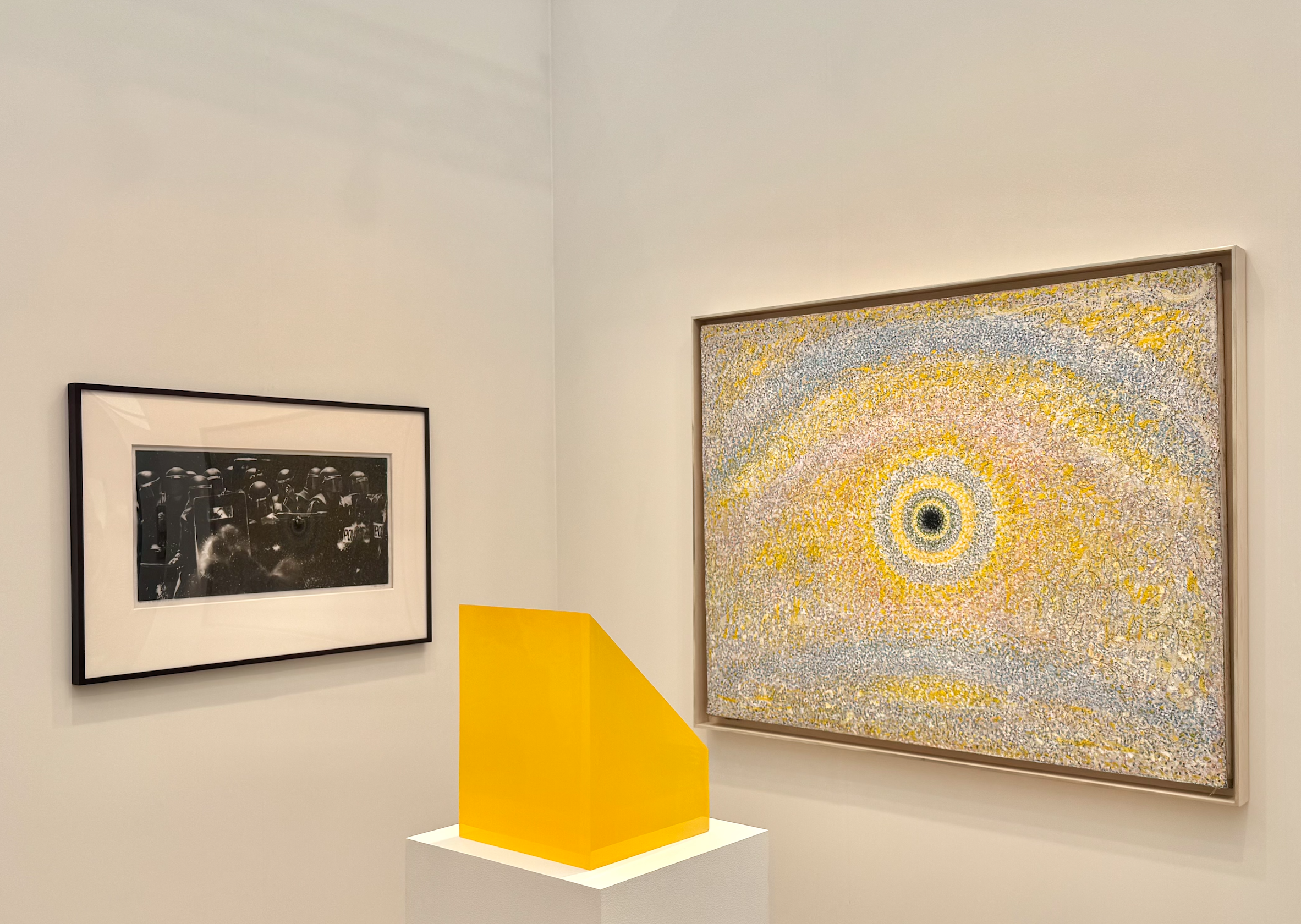 Pace's booth at Frieze LA