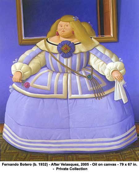 After Velasquez, 2005 oil on canvas image via rawartint.wordpress.com