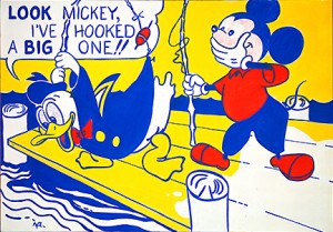 look mickey roy lichtenstein