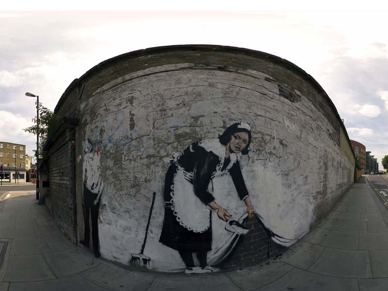 Banksy maid