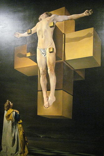 2231999052_83008c512a Crucifixion (Corpus Hypercubus)- Salvador Dali