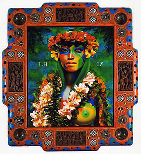 Ashley Bickerton- LH 17, 2007 LH 17, 2007 image via www.lehmannmaupin.com