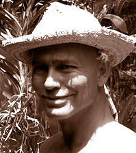 Ashley Bickerton Headshot Ashley Bickerton image via www.artinfo.com