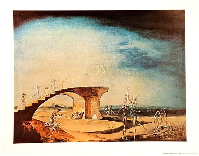 salvador_dali_the_broken_bridge_and_the_dream The Broken Bridge and The Dream- Salvador Dali