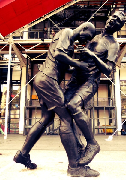 Adel Abdessemed-Zinédine Zidane-Centre Pompidou Adel Abdessemed-Zinédine Zidane-Centre Pompidou