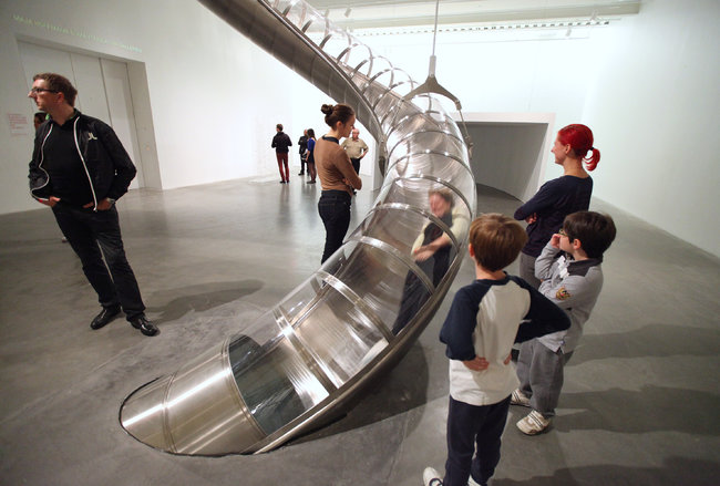 Carsten Höller's "Experience" at the New Museum, via NY Times Carsten Höller's "Experience" at the New Museum, via NY Times