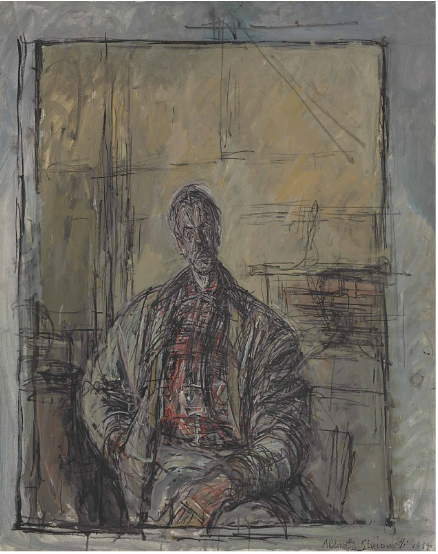 Alberto-Giacometti-Diego-En-Chemise-Écossaise-1954-Via-Christies Alberto-Giacometti-Diego-En-Chemise-Écossaise-1954-Via-Christies