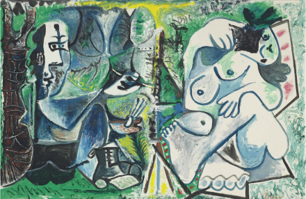 Pablo-Picasso-Le-Peintre-Et-Son-Modèle-Dans-Un-Paysage-1963-via-Christies-440x286 Pablo-Picasso-Le-Peintre-Et-Son-Modèle-Dans-Un-Paysage-1963-via-Christies-440x286