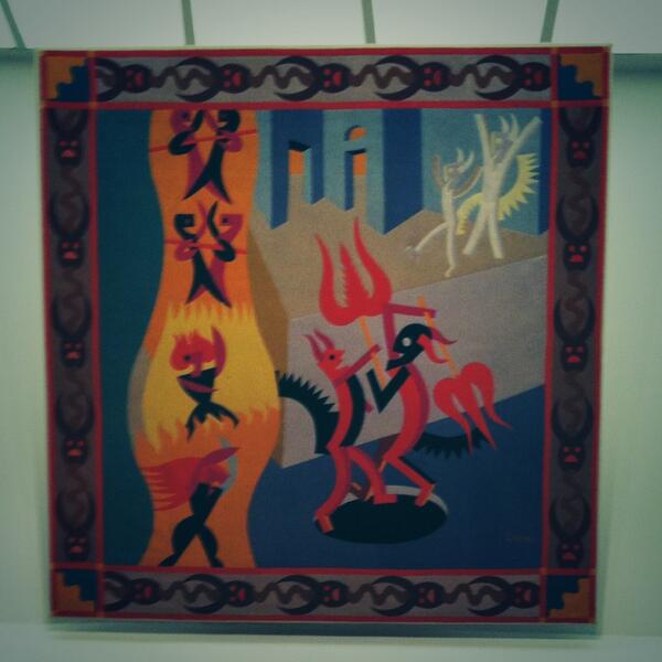 Fortunato Depero Little Black and White Devils, Dance of Devils (Diavoletti neri e bianchi, Danza di diavoli), (1922–23), via Art Observed Fortunato Depero Little Black and White Devils, Dance of Devils (Diavoletti neri e bianchi, Danza di diavoli), (1922–23), via Art Observed