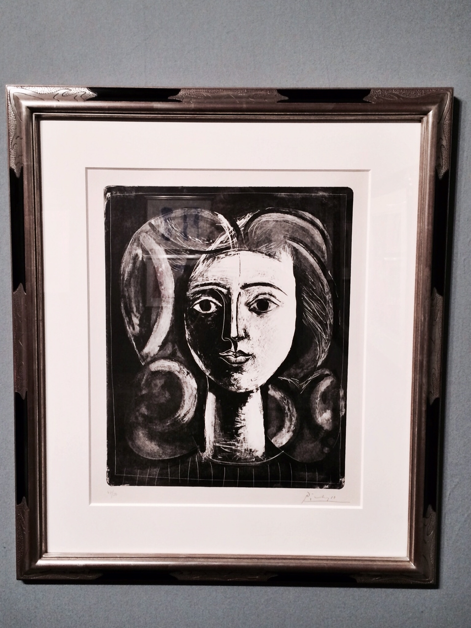 Pablo Picasso, Tête de Jeune Fille, via Art Observed Pablo Picasso, Tête de Jeune Fille, via Art Observed