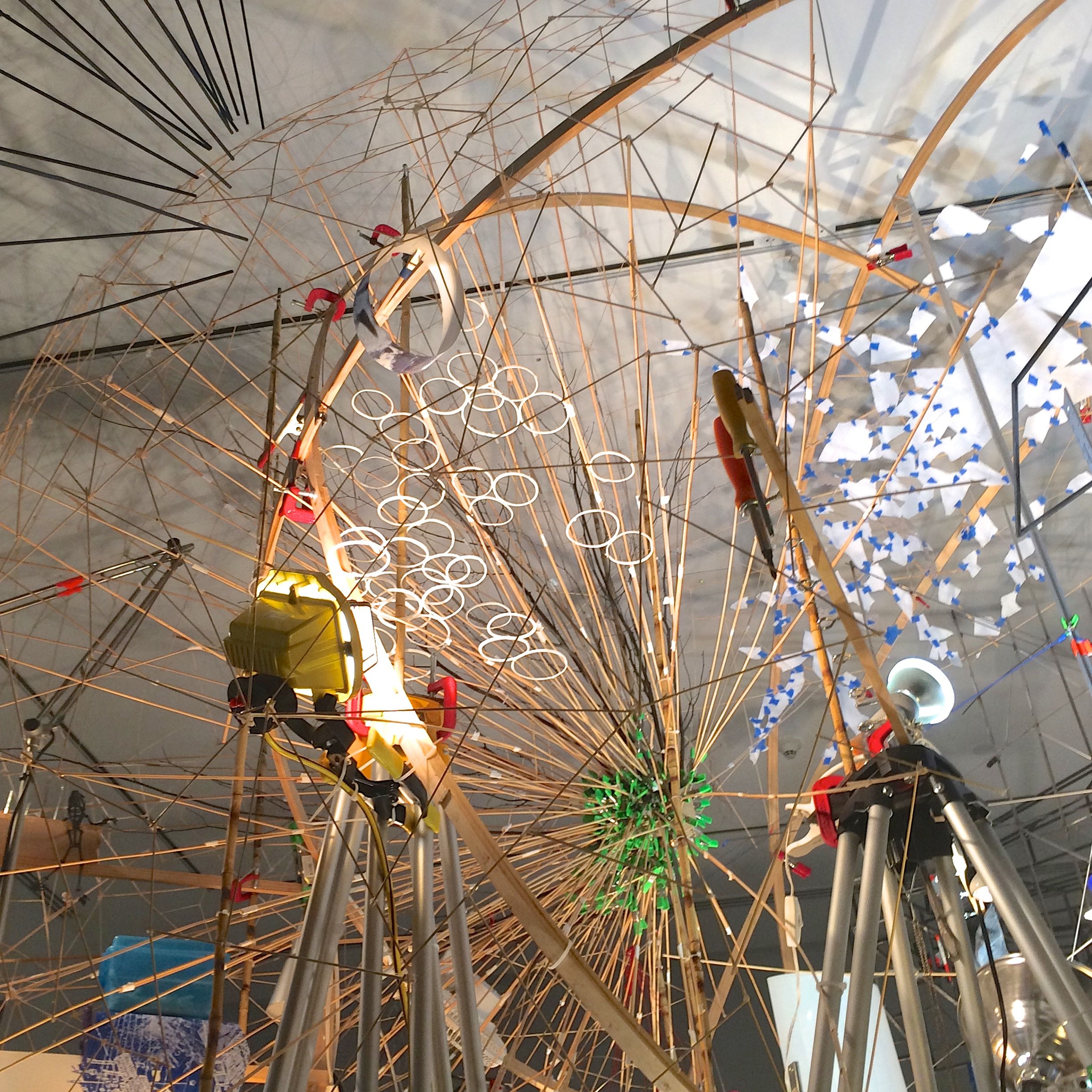 New York – Sarah Sze: “Triple Point (Planetarium)” at The