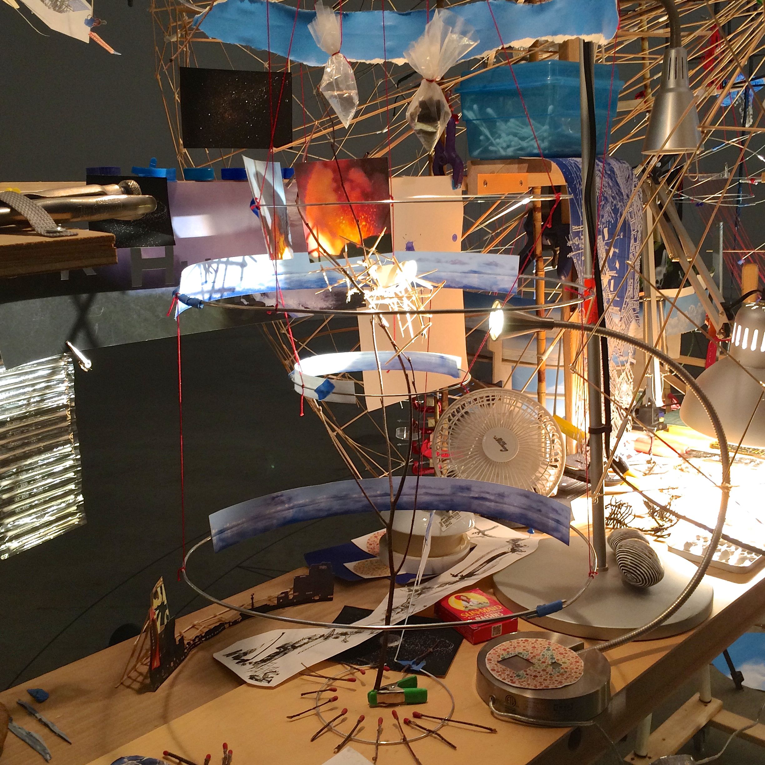 New York – Sarah Sze: “Triple Point (Planetarium)” at The