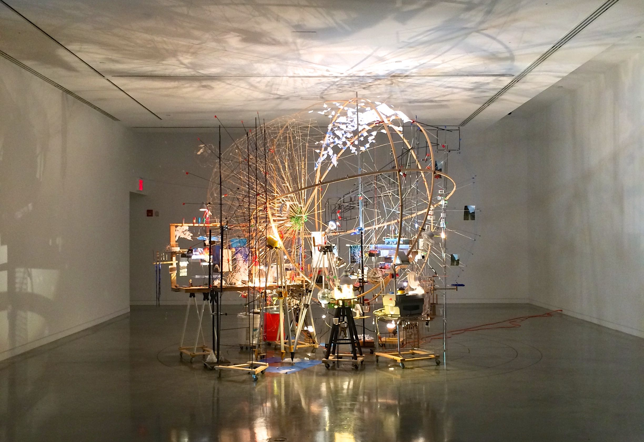 New York – Sarah Sze: “Triple Point (Planetarium)” at The