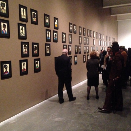 Chris Ofili, Night and Day (Installation View), via Art Observed