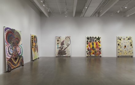 Chris Ofili, Night and Day (Installation View), Photo by Maris Hutchinson/EPW All artworks © Chris Ofili. Courtesy David Zwirner, New York/London
