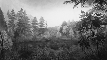 Hiroshi Sugimoto, Pennsylvanian Bay (1980), via Pace London