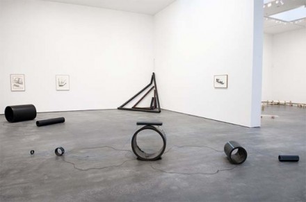 Al Taylor Pet Stains, Puddles, and Full Gospel Neckless (Installation View), via David Zwirner