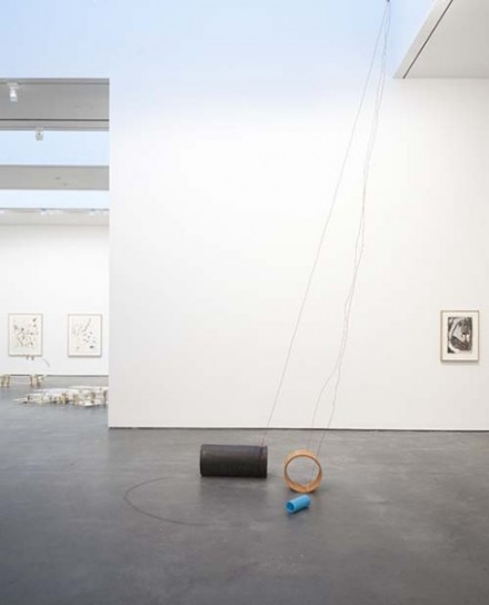 Al Taylor Pet Stains, Puddles, and Full Gospel Neckless (Installation View), via David Zwirner