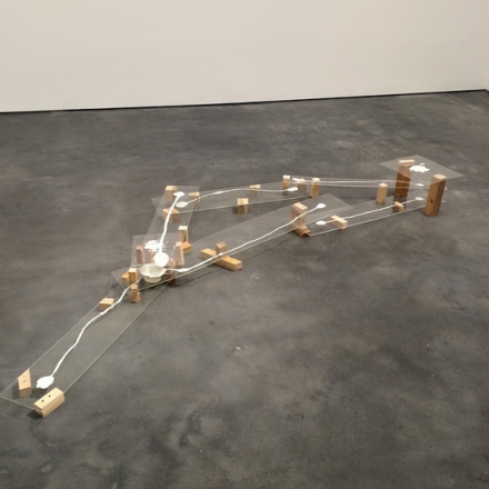 Al Taylor, White Piece (1990), via Art Observed