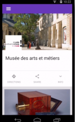Google's new museum app, via TechCrunch