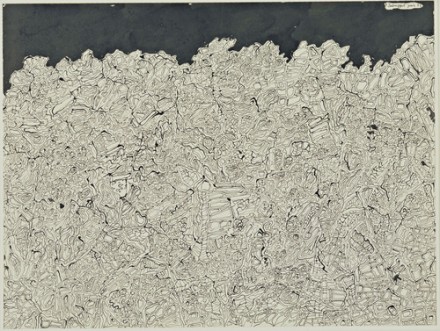 Jean Dubuffet, Landscape (Paysage), (1952) via Museum of Modern Art