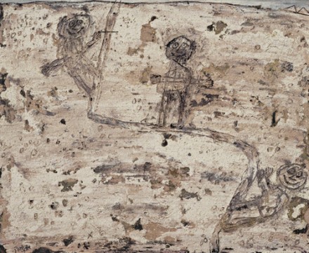 Jean Dubuffet, Desert Track, (1949), via Museum of Modern Art