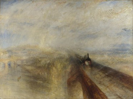 Joseph Mallord William Turner_Rain, Steam and Speed - The Great Western Railway, 1844_Late Turner - Painting Set Free_Tate Britain