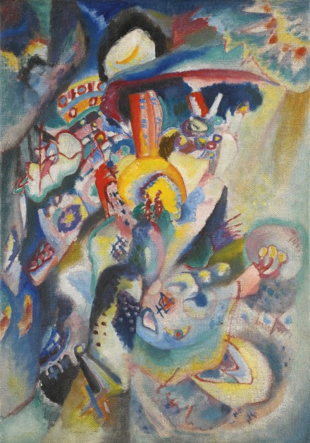 Wassily Kandinsky Moskau II (1916), via Sotheby's