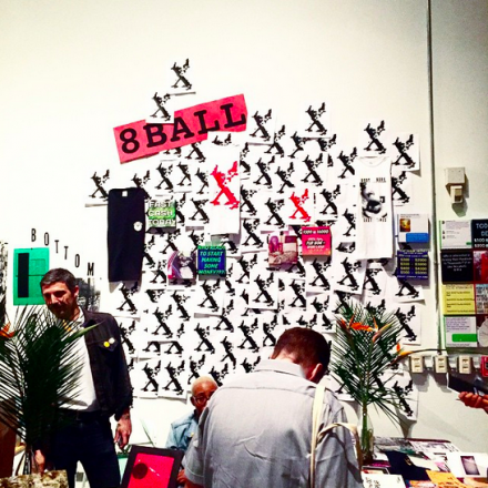 8Ball Zines at LA Art Book Fair, via Art Observed