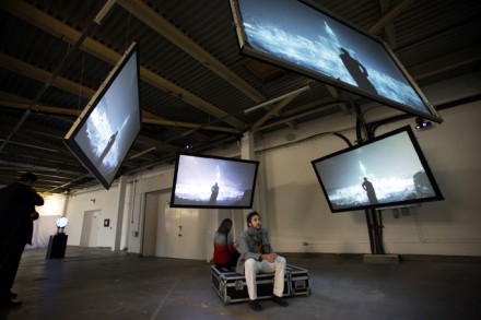 Ahmed Mater, Borderland (From Desert of Pharan series) (2012), via Athr Gallery