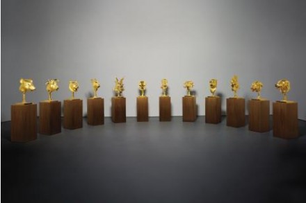Ai Weiwei, Circle of Animals Zodiac Heads (2010), via Phillips