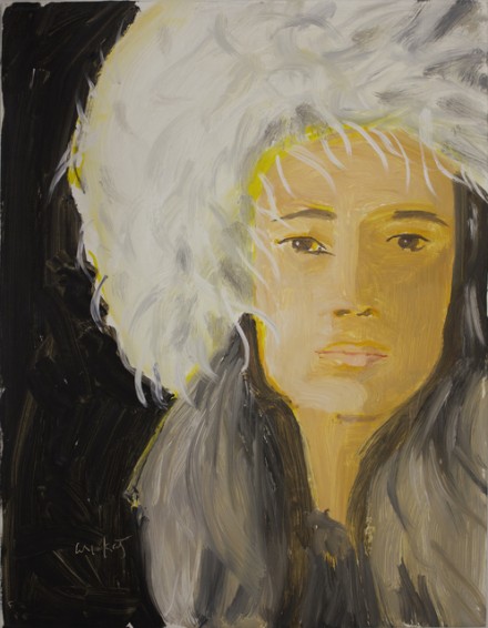 Alex Katz, Anna (2014), via Peter Blum gallery