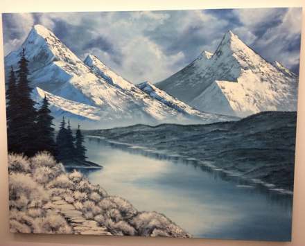 Brendan Lynch, Frozen Solitude (2014), via Art Observed