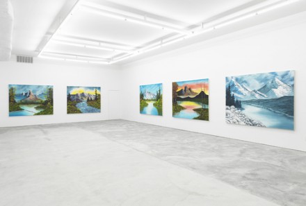Brendan Lynch, Mountains Collection (Installation View), via Howard St
