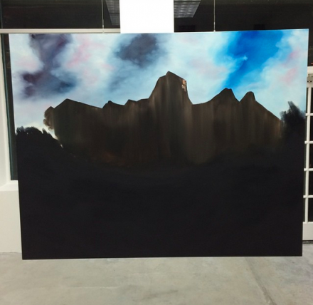 Brendan Lynch, Not Quite Spring (2015), via Art Observed