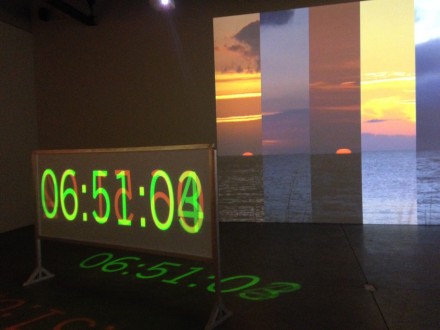 Charles Atlas, The Waning of Justice (Installation View)