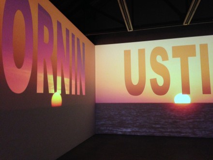 Charles Atlas, The Waning of Justice (Installation View)