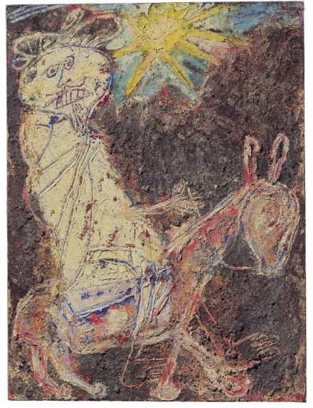 Jean Dubuffet, The Bedouin (1948), via Christie's