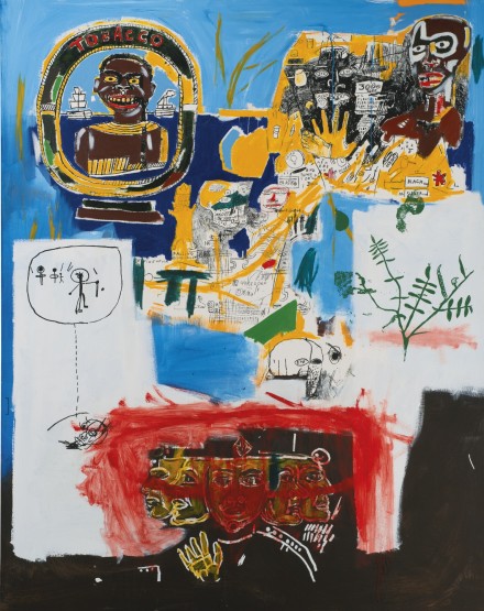 Jean-Michel Basquiat, Campaign (1984), via Sotheby's