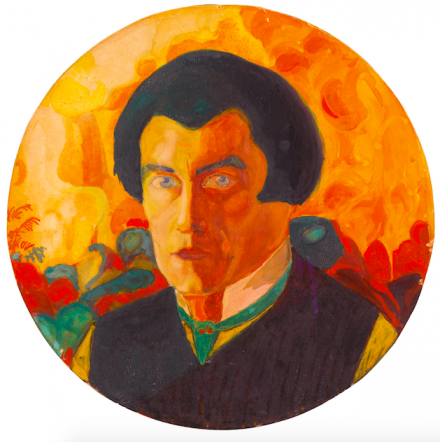 Kazimir Malevich, Self-Portrait (1908-10), via Sothebys