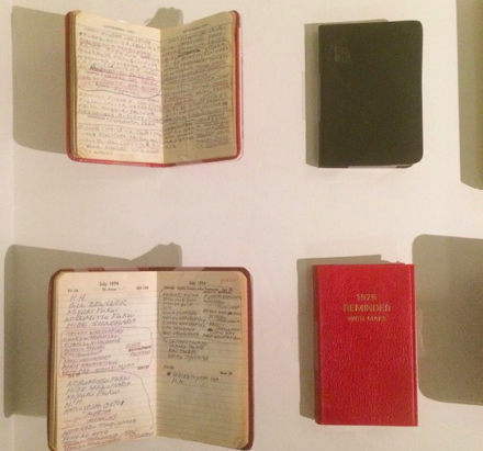 On Kawara, I met (1968-79), via Art Observed