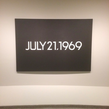 On Kawara, July 16th, 1969 (1969), via Art Observed