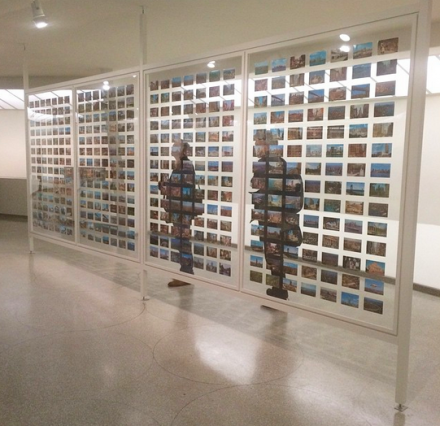 On Kawara, Silence (Installation View), via Art Observed