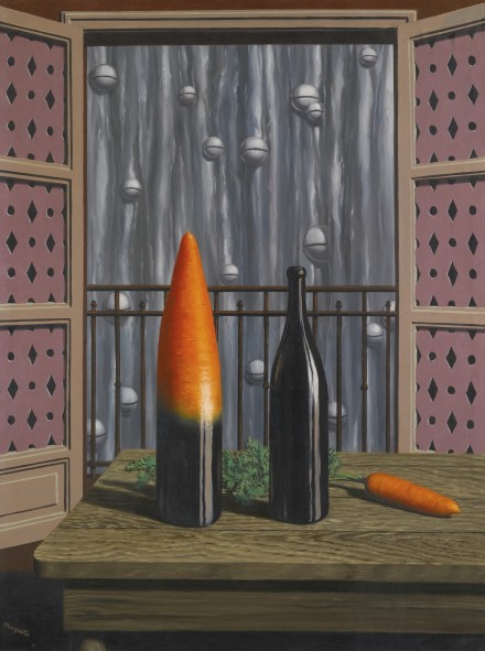 Rene Magritte, L'Explication (1952), via Sotheby's