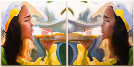 Ryder Ripps, Drink (2014), via Postmasters