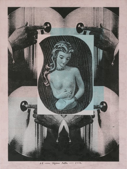 Sigmar Polke, Saubres Auto, Gute Laune (2012), via Galerie Thomas