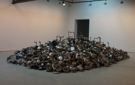 Subodh Gupta, This is not a fountain (2011), Art Observed