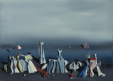 Yves Tanguy, Deux Fois Du Noir (19410, via Sotheby's