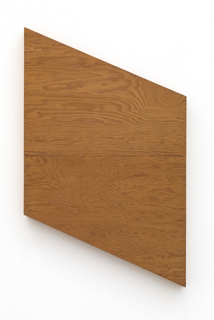 Blinky Palermo - David Zwirmer - Holz Parallelogramm, Wood Parallelogram (1974)